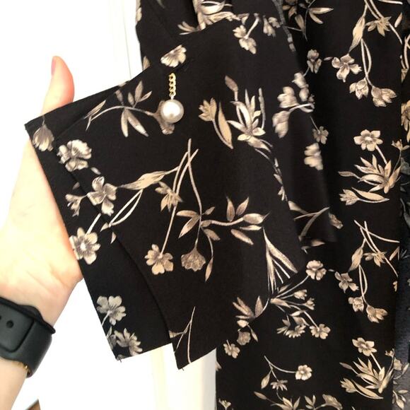 NWT Farrow Floral Duster Cardigan - Picture 5 of 9